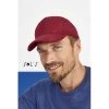 Cap 5 Panel Heavy Brushed Cotton LONG BEACH -Fashion Clothing 00594