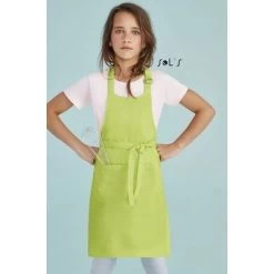 APRON Kids Size With Pocket Polyester Cotton Mix