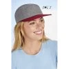 Ramsey 5-Panel Heather Two-Colour Cap 1 Ramsey 5-Panel Heather Two-Colour Cap -Fashion Clothing 01662