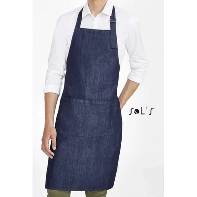 APRON Made From Denim With Pocket 3 APRON Made From Denim With Pocket
