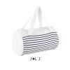 Sunset Striped Jersey Duffel Bag -Fashion Clothing 02122