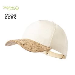 Cap 5 Panel Made From ORGANIC Cotton And Cork Vachir