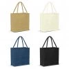 Monza Jute Tote Bag - Colour Match -Fashion Clothing 115324 0