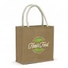 Monza Starch Jute Tote Bag -Fashion Clothing 123580 0