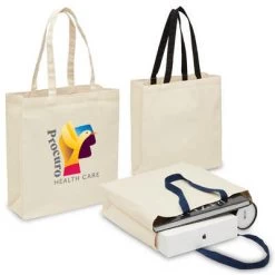 Heavy Duty Canvas Tote With Gusset
