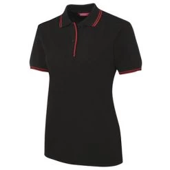 JBS Ladies Contrast Polo: 8 - 24