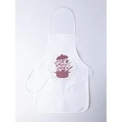 Apron Designed From Sublimation Print Non Woven Material Salmux