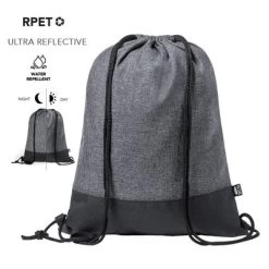 DRAWSTRING BAG RPET Material , Ultra Reflective Water Proof STABBY