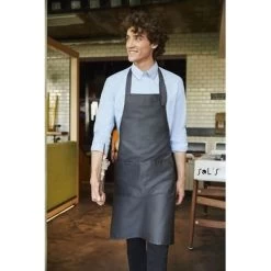 APRON Long WITH POCKETS Made From Polycotton