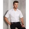 Mens S/S Teflon Business Shirt -Fashion Clothing BS08S 01
