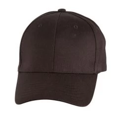HEAVY BRUSHED COTTON FITTED CAP