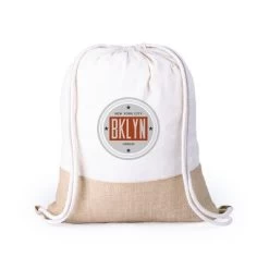 Drawstring Bag Badix JUTE/COTTON