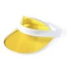 Visor Translucent PVC With UV Protection Sun Narim -Fashion Clothing M6358 yellow