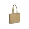 Bag Bayson Tote Bag Non Woven Material - Re-usable - Natural LOOK -Fashion Clothing M6435 brown