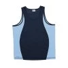 Dri Gear Active Contrast Singlet - Mens -Fashion Clothing ODGSC NAVY SKY