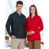 Adults 240gsm Poly/Cotton Pique L/S Polo