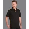 Mens Rapid Cool Short Sleeve Contrast Polo -Fashion Clothing PS83 01