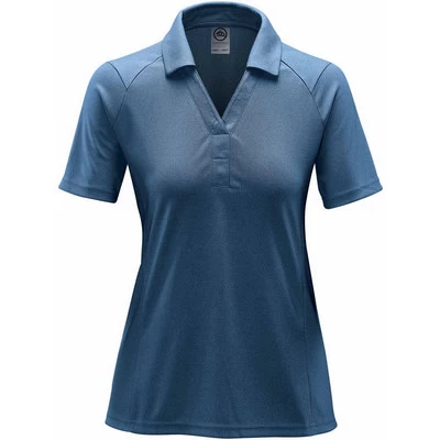 Women's Mistral Heathered Polo 3 Women's Mistral Heathered Polo