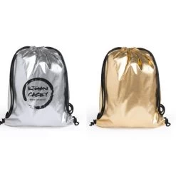 Drawstring Bag Shiny Fashion Material Alexin