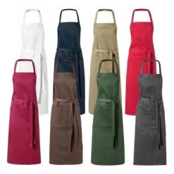 Apron Large Size With Front Pocket Adjustable Waist Strap