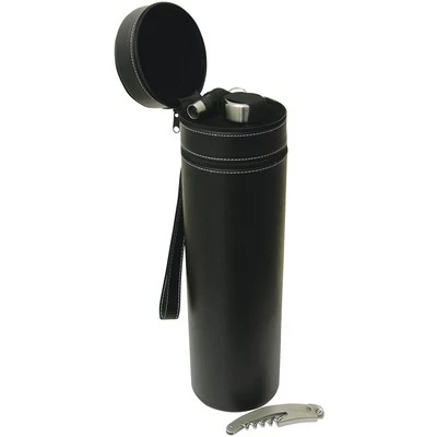 Wine Bottle Carrier Single Bottle With Foam Insulation Inside Exterior Is Koeskin 3 Wine Bottle Carrier Single Bottle With Foam Insulation Inside Exterior Is Koeskin