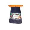 Blue Cotton Waist Apron Custom Printed Full Colour -Fashion Clothing gps0092 blue cotton waist apron 3