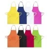 Apron Made From TC Material Bright Colours With Front Pocket And Adjustable Strap 2 Apron Made From TC Material Bright Colours With Front Pocket And Adjustable Strap -Fashion Clothing m4746 group