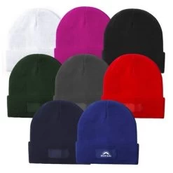 Beannie Acrylic With Patch For Decoration Holsen