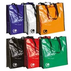 BIODEGRADABLE Laminated Tote Bag Recycle Eco Friendly