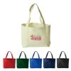 Heavy Duty Cotton Canvas Open Boat Tote Bag -Fashion Clothing ocbms155